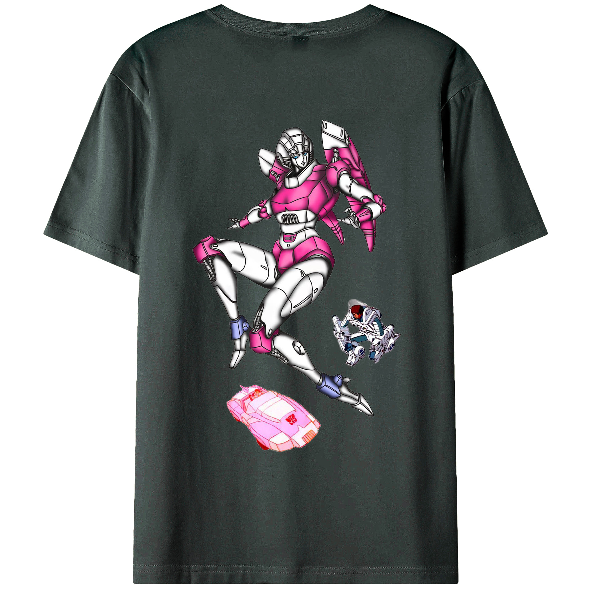 （画像用）  綿100％ メンズ半袖Tシャツ（バックプリント） 通気性